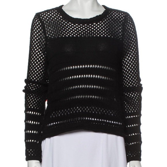 Rebecca Minkoff Black Knit Sweater - Picture 4 of 5